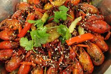 超級(jí)好吃的干鍋蝦，聞著香，吃著爽！