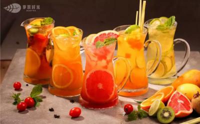 奶茶制作，自己DIY秋季美顏水果茶，超簡單！
